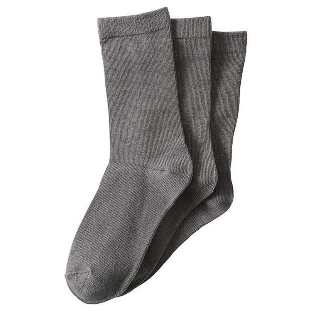 Grey Socks (3 Pack)