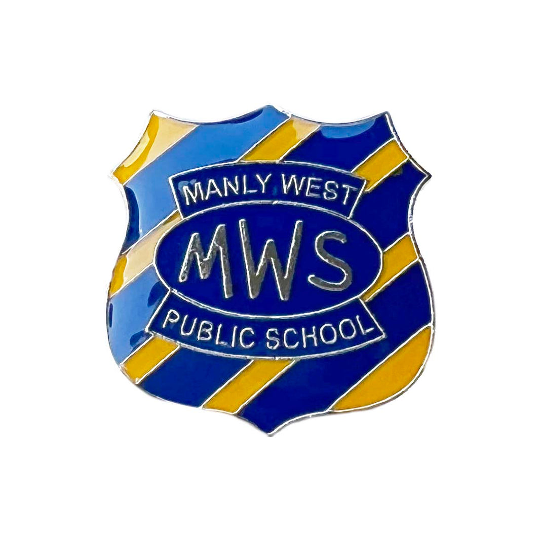 Metal School Badge